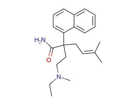 1-Naphthaleneacetamide, alpha-(2-ethylmethylaminoethyl)-alpha-(3-methyl-2-butenyl)- cas  50765-88-3