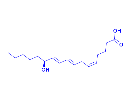 12-hydroxy-5,8,10-heptadecatrienoic acid