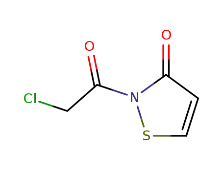 3(2H)-Isothiazolone, 2-(chloroacetyl)- (9CI)
