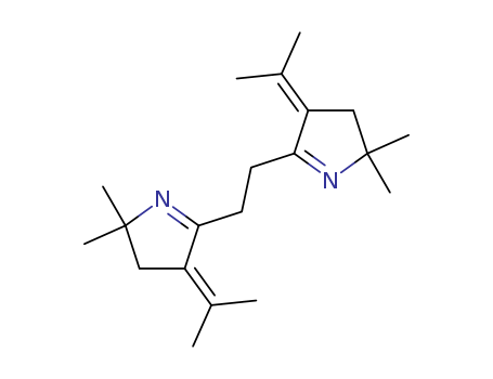 1-Pyrroline,2,2'-ethylenebis[3-isopropylidene-5,5-dimethyl- (6CI,7CI,8CI) cas  4290-71-5