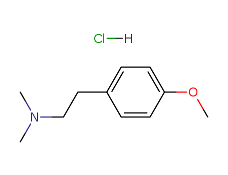2-(4-methoxyphenyl)-N,N-dimethylethan-1-amine hydrochloride