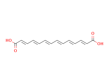 (2E,4E,6E,8E,10E,12E)-2,4,6,8,10,12-Tetradecahexene-1,14-dioic acid