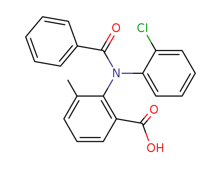 2-(N-벤조일-2-클로로아닐리노)-3-메틸벤조산