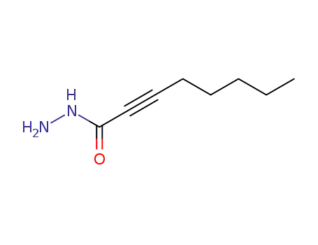 Molecular Structure of 42596-60-1 (2-Octynoic  acid,  hydrazide)