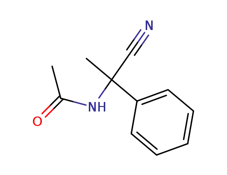 N-(1-cyano-1-phenylethyl)acetamide