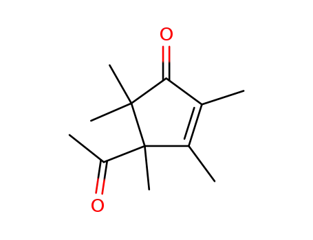 4-Acetyl-2,3,4,5,5-pentamethyl-2-cyclopenten-1-one
