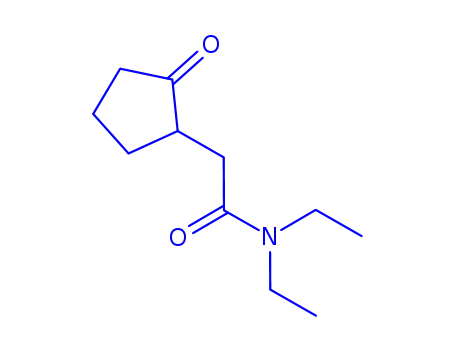 Cyclopentaneacetamide, N,N-diethyl-2-oxo- (9CI)