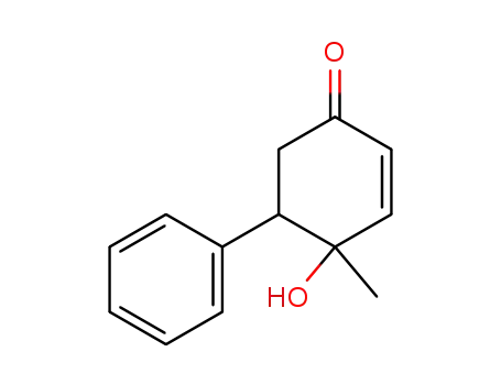 4-hydroxy-4-methyl-5-phenyl-cyclohex-2-enone