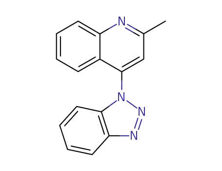 4-benzotriazol-1-yl-2-methyl-quinoline