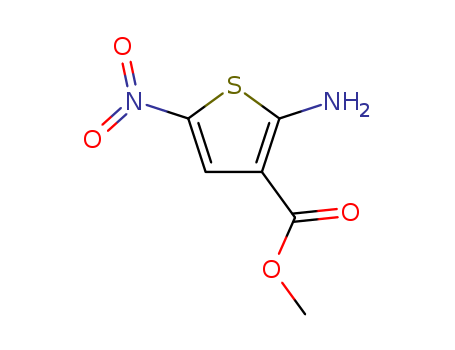 3-THIOPHENECARBOXYLIC ACID 2-AMINO-5-NITRO-,METHYL ESTER