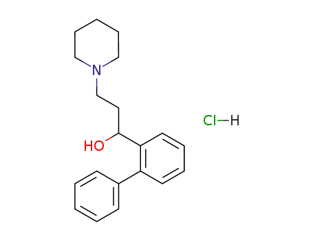 alpha-(2-Biphenylyl)-1-piperidinepropanol hydrochloride