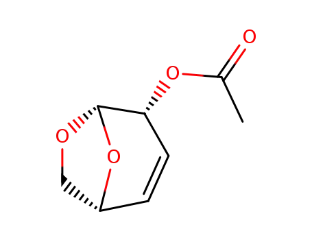 (+)-2-acetoxy-7,8-dioxabicyclo[3.2.1]oct-3-ene