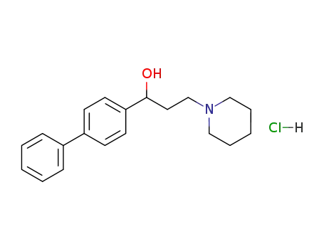 alpha-(4-Biphenylyl)-1-piperidinepropanol hydrochloride