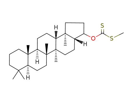 S-methyl (21ξ)-22,29,30-trinorhopan-21β-yl dithiocarbonate