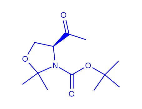 tert-Butyl 4-acetyl-2,2-dimethyloxazolidine-3-carboxylate