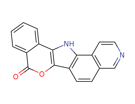 (2)Benzopyrano(3',4':4,5)pyrrolo(2,3-f)quinolin-8-one, 8,13-dihydro-
