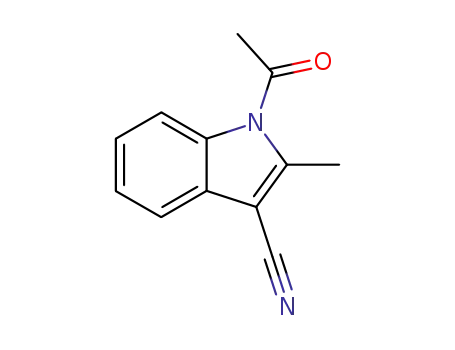 1-acetyl-2-methyl-1H-indole-3-carbonitrile