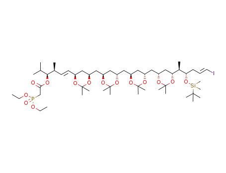 Molecular Structure of 375827-09-1 (C<sub>53</sub>H<sub>96</sub>IO<sub>14</sub>PSi)