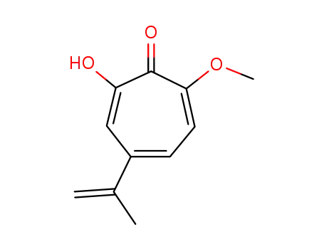 2-hydroxy-4-isopropenyl-7-methoxycyclohepta-2,4,6-triene-1-one