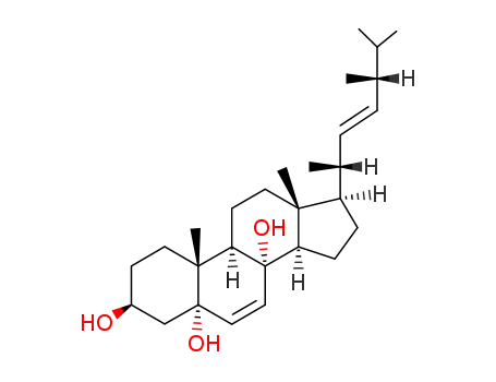 (22E,24R)-methylcholesta-6,22-diene-3β,5α,8α-triol