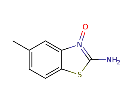 Molecular Structure of 43142-16-1 (2-Benzothiazolamine,5-methyl-,3-oxide(9CI))