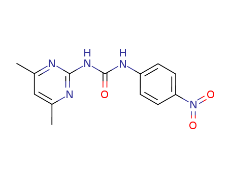 Urea, 1-(4,6-dimethyl-2-pyrimidinyl)-3-(4-nitrophenyl)-