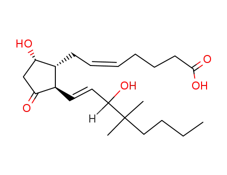 Molecular Structure of 64072-59-9 (16,16-DIMETHYL PROSTAGLANDIN D2)
