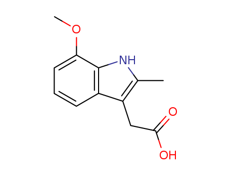 (7-Methoxy-2-methyl-1H-indol-3-yl)-acetic acid