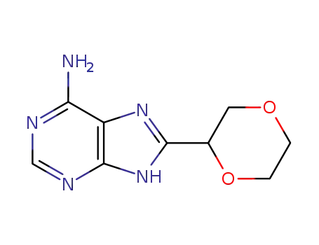 8-(1,4-dioxan-2-yl)-7H-purin-6-amine