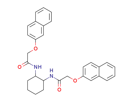 Molecular Structure of 432007-53-9 (N,N'-1,2-cyclohexanediylbis[2-(2-naphthyloxy)acetamide])