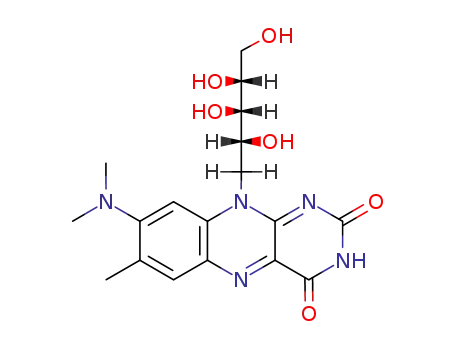 7-Methyl-8-dimethylamino-10-(1'-D-arabinityl)isoalloxazin