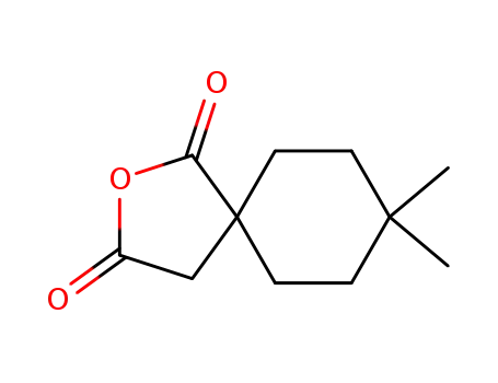 Molecular Structure of 51111-15-0 (8,8-dimethyl-2-oxaspiro[4.5]decane-1,3-dione)