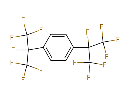 Benzene,1,4-bis[1,2,2,2-tetrafluoro-1-(trifluoromethyl)ethyl]- 51114-12-6