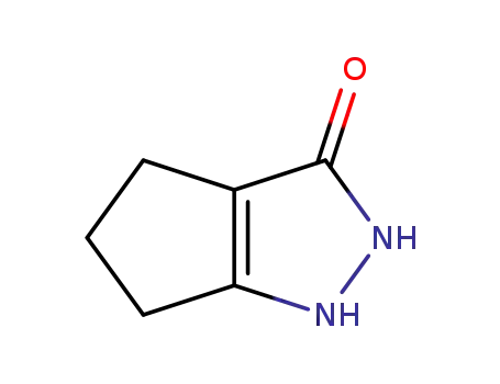 Molecular Structure of 4344-74-5 (1,2,5,6-tetrahydrocyclopenta[c]pyrazol-3(4H)-one)