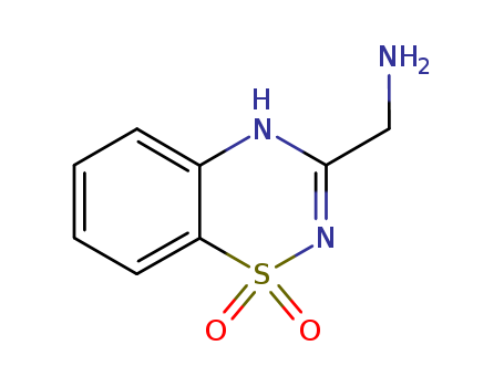 2H-1,2,4-Benzothiadiazine-3-methanamine, 1,1-dioxide