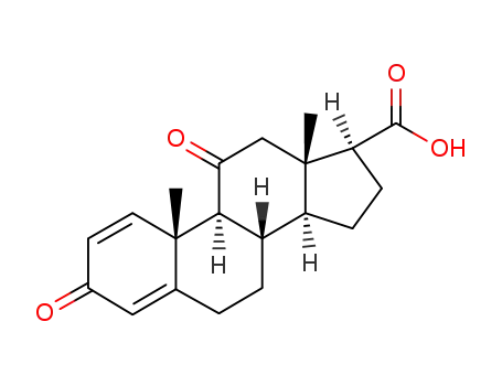 (8S,9S,10R,13S,14S,17S)-10,13-Dimethyl-3,11-dioxo-6,7,8,9,10,11,12,13,14,15,16,17-dodecahydro-3H-cyclopenta[a]phenanthrene-17-carboxylic acid