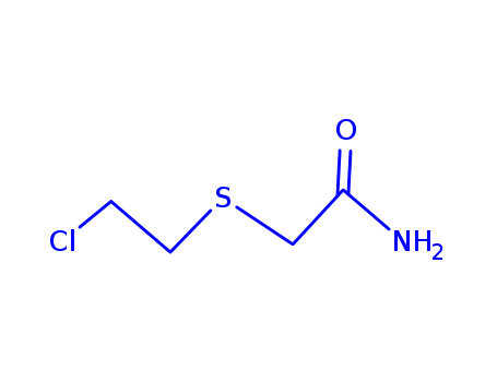 Acetamide,2-[(2-chloroethyl)thio]- cas  4332-55-2