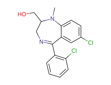 Molecular Structure of 51037-88-8 (Tuclazepam)