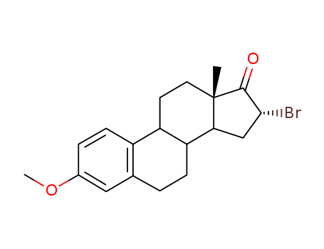 Estra-1,3,5(10)-trien-17-one,16-bromo-3-methoxy-, (16a)- (9CI)