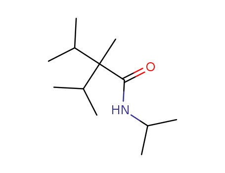 Molecular Structure of 59410-24-1 (N,2-diisopropyl-2,3-dimethylbutyramide)