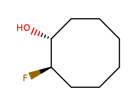 Cyclooctanol, 2-fluoro-, (1R,2R)-rel- (9CI)