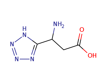 1H-Tetrazole-5-propanoicacid, b-amino-, (S)- (9CI) cas  51163-38-3