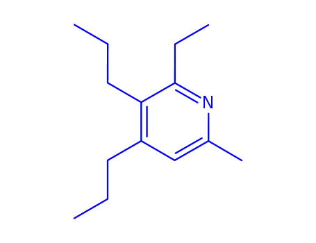 Molecular Structure of 432556-35-9 (Pyridine, 2-ethyl-6-methyl-3,4-dipropyl- (9CI))