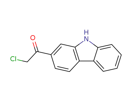 Molecular Structure of 92161-43-8 (1-(9H-carbazol-2-yl)-2-chloroethanone)