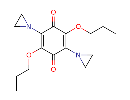 2,5-Cyclohexadiene-1,4-dione,2,5-bis(1-aziridinyl)-3,6-dipropoxy-