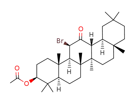 3β-acetoxy-11β-bromo-18α-oleanan-12-one