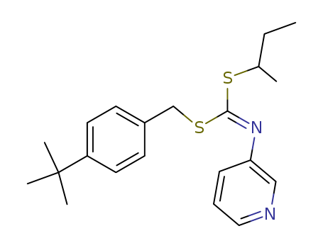 (4-(1,1-Dimethylethyl)phenyl)methyl1-methylpropyl3-pyridinylcarbonimidodithioate
