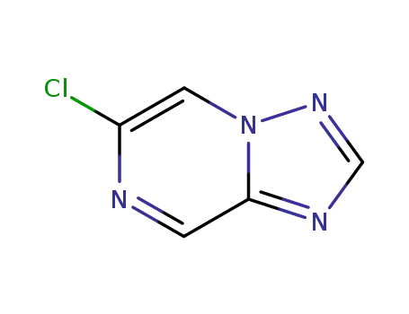 Molecular Structure of 51519-29-0 (6-Chloro-[1,2,4]triazolo[1,5-a]pyrazine)