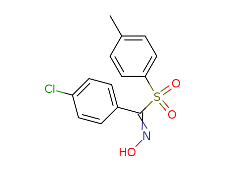 Benzenemethanimine, 4-chloro-N-hydroxy-a-[(4-methylphenyl)sulfonyl]-(9CI) cas  51351-93-0