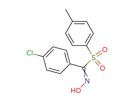 Molecular Structure of 51351-93-0 ((Z)-1-(4-chlorophenyl)-N-hydroxy-1-[(4-methylphenyl)sulfonyl]methanimine)